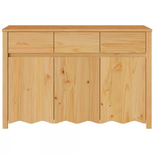 Széf Drammen Tölgyszínű 114 x 43 x 75.5 cm Tömör fenyőfa
