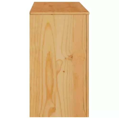 Széf Drammen Tölgyszínű 114 x 43 x 75.5 cm Tömör fenyőfa