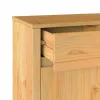 Széf Drammen Tölgyszínű 114 x 43 x 75.5 cm Tömör fenyőfa