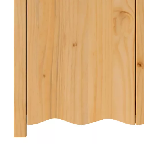 Széf Drammen Tölgyszínű 114 x 43 x 75.5 cm Tömör fenyőfa