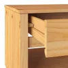 Dohányzóasztal Drammen Tölgyszínű 99 x 55 x 45 cm Tömör fenyőfa