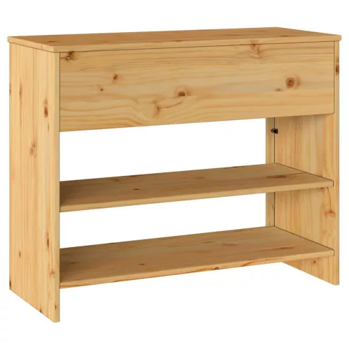 Konzolasztal Drammen Tölgyszínű 89.5 x 37 x 73 cm Tömör fenyőfa