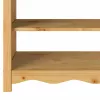 Konzolasztal Drammen Tölgyszínű 89.5 x 37 x 73 cm Tömör fenyőfa