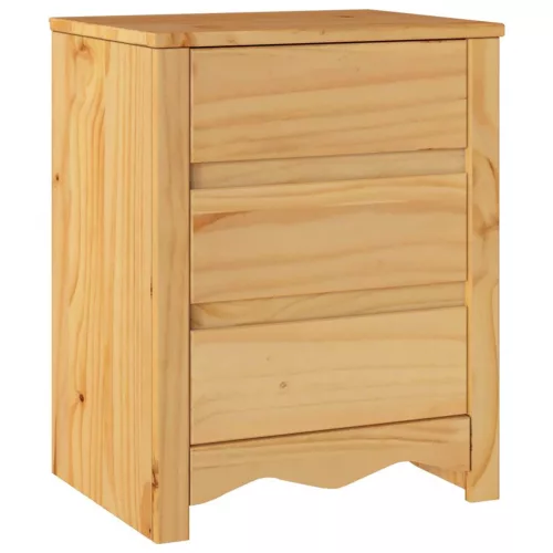 Éjjeliszekrény Drammen Tölgyszínű 45 x 35 x 56 cm Tömör fenyőfa