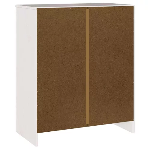 Fiókos szekrény Drammen Fehér 76.5 x 40 x 91 cm Tömör fenyőfa