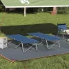 Összecsukható Kemping Ágy 2 pcs Kék 62 x 194 x 42 cm