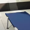 Összecsukható Kemping Ágy 2 pcs Kék 62 x 194 x 42 cm