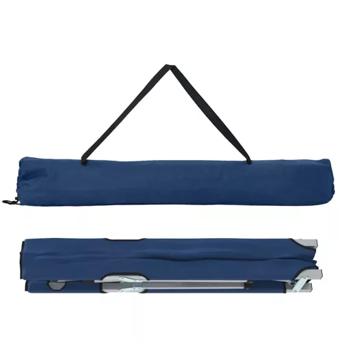 Összecsukható Kemping Ágy 2 pcs Kék 62 x 194 x 42 cm