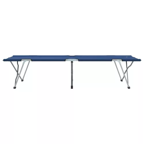 Összecsukható Kemping Ágy 2 pcs Kék 62 x 194 x 42 cm