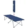 Összecsukható Kemping Ágy 2 pcs Kék 62 x 194 x 42 cm