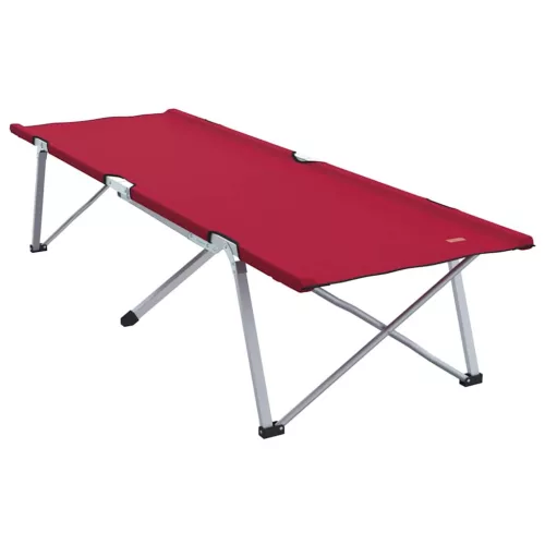 Összecsukható Kemping Ágy 2 pcs Piros 62 x 194 x 42 cm