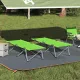 Összecsukható Kemping Ágy 2 pcs Sötétzöld 62 x 194 x 42 cm