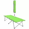 Összecsukható Kemping Ágy 2 pcs Sötétzöld 62 x 194 x 42 cm
