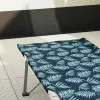 Összecsukható Kemping Ágy 2 pcs Levélminta 62 x 194 x 42 cm