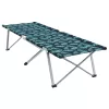 Összecsukható Kemping Ágy 2 pcs Levélminta 62 x 194 x 42 cm