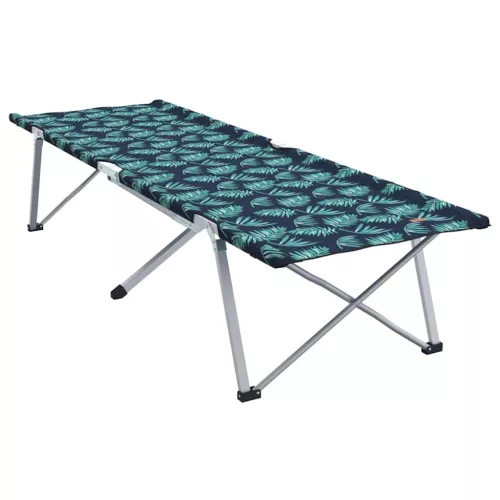 Összecsukható Kemping Ágy 2 pcs Levélminta 62 x 194 x 42 cm