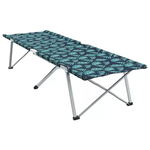 Összecsukható Kemping Ágy 2 pcs Levélminta 62 x 194 x 42 cm