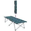 Összecsukható Kemping Ágy 2 pcs Levélminta 62 x 194 x 42 cm