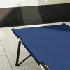 Összecsukható Kemping Ágy 2 pcs Kék 206 x 76 x 74 cm