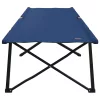 Összecsukható Kemping Ágy 2 pcs Kék 206 x 76 x 74 cm