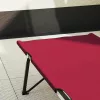 Összecsukható Kemping Ágy 2 pcs Piros 206 x 76 x 74 cm