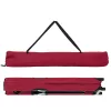 Összecsukható Kemping Ágy 2 pcs Piros 206 x 76 x 74 cm