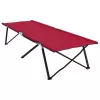 Összecsukható Kemping Ágy 2 pcs Piros 206 x 76 x 74 cm