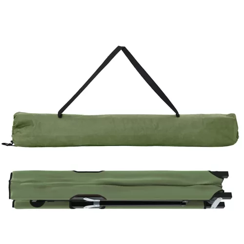 Összecsukható Kemping Ágy 2 pcs Amy sárga 206 x 76 x 74 cm