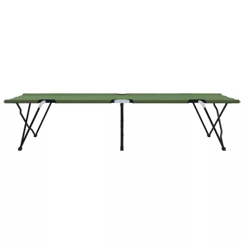 Összecsukható Kemping Ágy 2 pcs Amy sárga 206 x 76 x 74 cm
