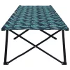 Összecsukható Kemping Ágy 2 pcs Levélminta 206 x 76 x 74 cm