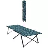 Összecsukható Kemping Ágy 2 pcs Levélminta 206 x 76 x 74 cm