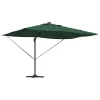 Cantilever Roma Napernyő Zöld és Fekete 352 x 251 x 265 cm