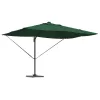 Cantilever Roma Napernyő Zöld és Fekete 352 x 251 x 265 cm