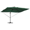 Cantilever Roma Napernyő Zöld és Fekete 352 x 251 x 265 cm