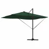 Cantilever Roma Napernyő Zöld és Fekete 352 x 251 x 265 cm