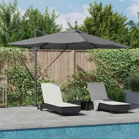   Cantilever Roma Napernyő Antracit és fekete 352 x 251 x 265 cm