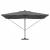 Cantilever Roma Napernyő Antracit és fekete 352 x 251 x 265 cm