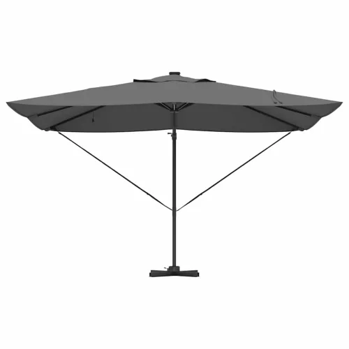 Cantilever Roma Napernyő Antracit és fekete 352 x 251 x 265 cm
