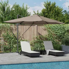   Cantilever Roma Napernyő Taupe és Fekete 352 x 251 x 265 cm