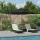Cantilever Roma Napernyő Fekete és fekete 352 x 251 x 265 cm