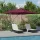 Cantilever Roma Napernyő Piros és Fekete 352 x 251 x 265 cm