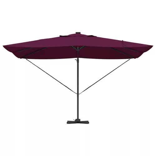 Cantilever Roma Napernyő Piros és Fekete 352 x 251 x 265 cm