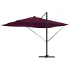 Cantilever Roma Napernyő Piros és Fekete 352 x 251 x 265 cm