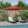 Cantilever Roma Napernyő Piros és Fekete 352 x 251 x 265 cm