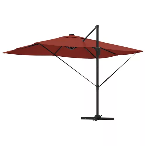 Cantilever Roma Napernyő Piros és Fekete 352 x 251 x 265 cm