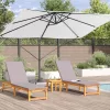 Cantilever Roma Napernyő Beige és fekete 352 x 251 x 260 cm