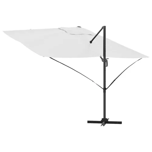 Cantilever Roma Napernyő Beige és fekete 352 x 251 x 260 cm