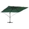 Cantilever Roma Napernyő Zöld és Fekete 352 x 251 x 260 cm