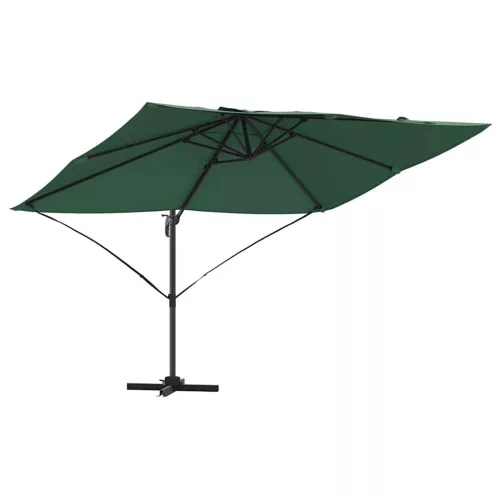 Cantilever Roma Napernyő Zöld és Fekete 352 x 251 x 260 cm