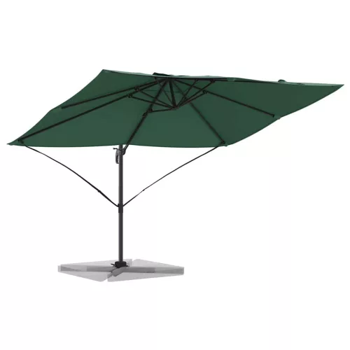 Cantilever Roma Napernyő Zöld és Fekete 352 x 251 x 260 cm